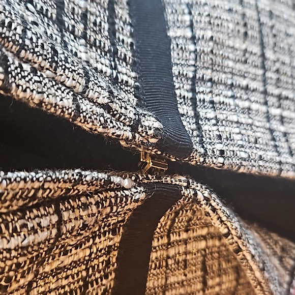 MNG | Black & White Blazer Suit Jacket | Womens Small - Picture 6 of 8